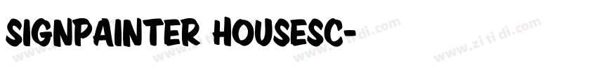 SignPainter HouseSc字体转换 SignPainter HouseSc字体转换